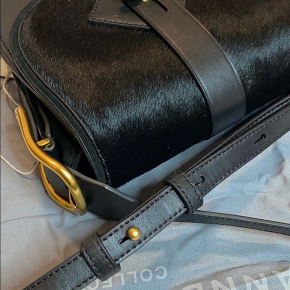 🆕 Anne Klein Calf Hair & Leather Crossbody Bag - Picture 7 of 8